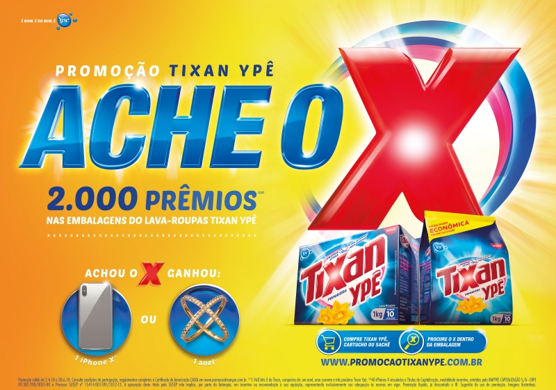 Agência 96 cria promoção para Tixan Ypê