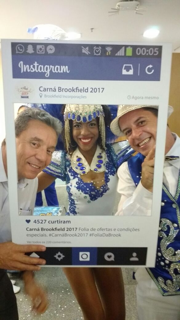 P7 Promo realizou Blitz Carnavalesca em imobiliárias parceiras da Brookfield