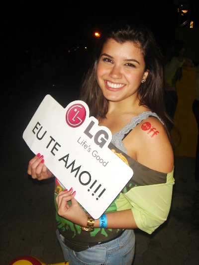 Digaí Comunicação e LG no UAI Folia