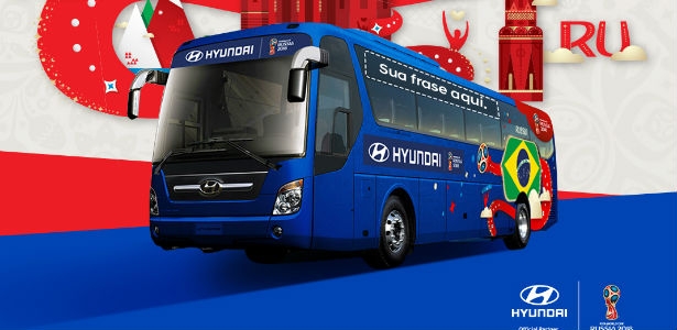 Hyundai revela frase vencedora para ônibus do Brasil