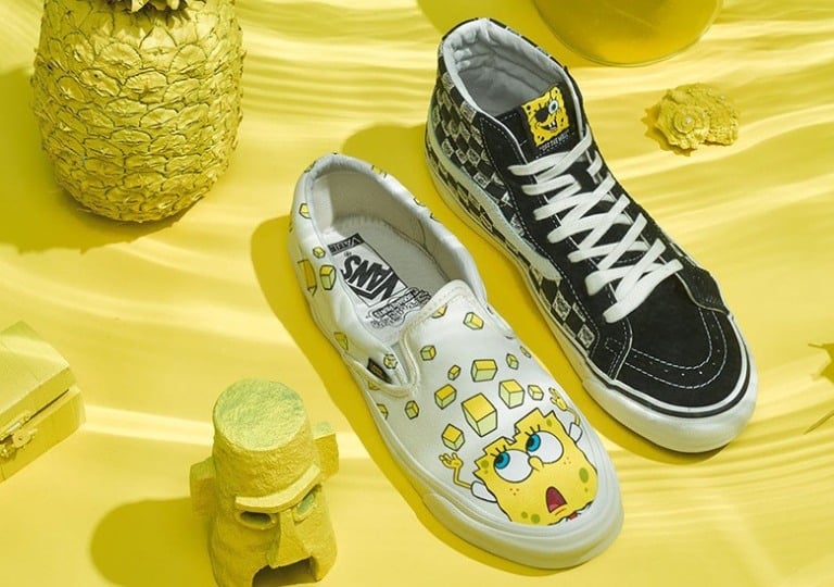 Vans anuncia coleção inspirada em Bob Esponja
