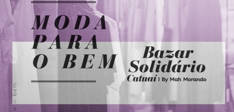 Catuaí Maringá é palco da "Moda Para O Bem"