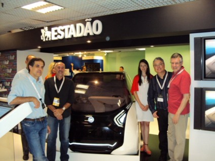O lançamento do Fiat Mio em Cannes