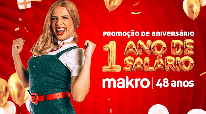 Makro comemora 48 anos com ação promocional