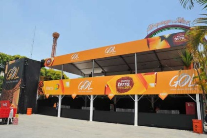 O marketing promocional da GOL no Planeta Terra