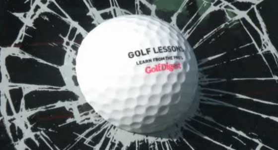 Intervenção ativa revista de golfe em Dubai