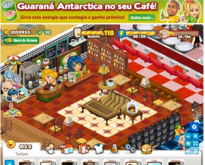 Ronaldo e Claudia Leitte em web game Antarctica