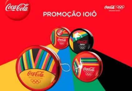Jogos Olímpicos terão ioiô temático da Coca-Cola