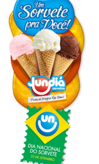 Jundiá comemora Dia Nacional do Sorvete com promo