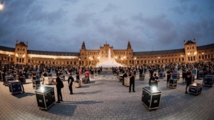 Profissionais do setor de eventos promovem passeatas na Espanha