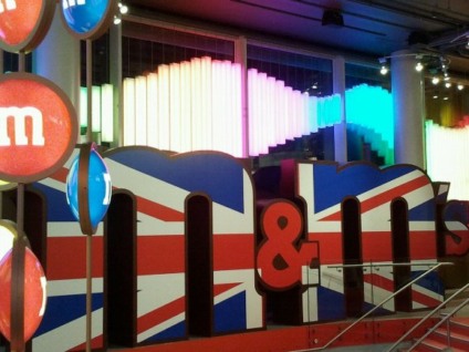 Loja da M&M’s faz pré-abertura em Londres
