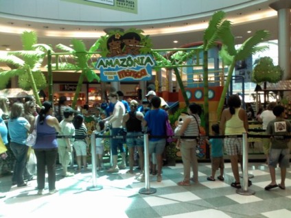 Turma da Mônica e Amazônia nas férias do Mauá Plaza