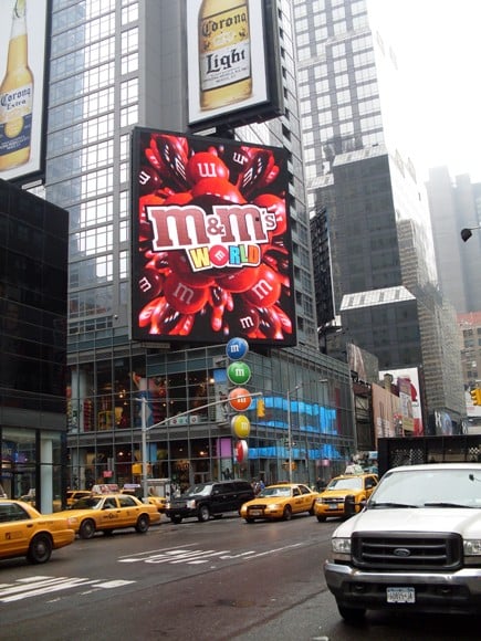 Verão ficará mais colorido com a M&M’s Store em Londres