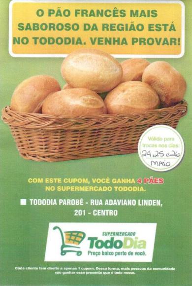 Endereço Certo promove “padaria” com brinde