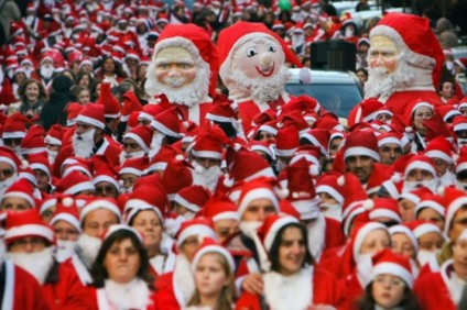Papai Noel de Portugal vai para o Guinness