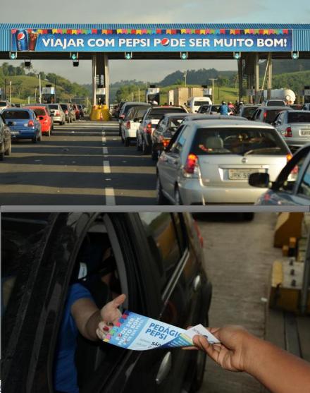Pepsi paga pedágio em Salvador
