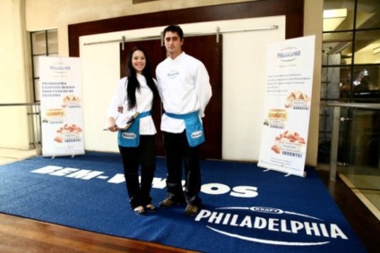 Philadelphia realiza aula de culinária no ponto de venda