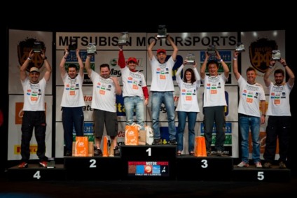 Mitsubishi Motorsports esquentou o fim de semana