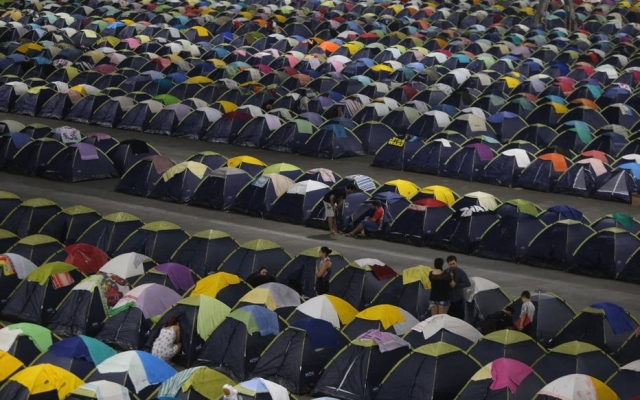 Após evento, barracas da Campus Party serão doadas a moradores de rua