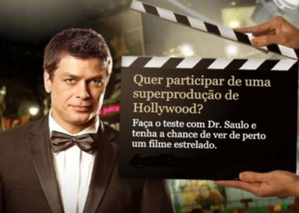 Astro em Hollywood na promoção da Nextel