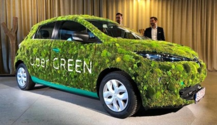 Uber aposta em frota com veículos elétricos