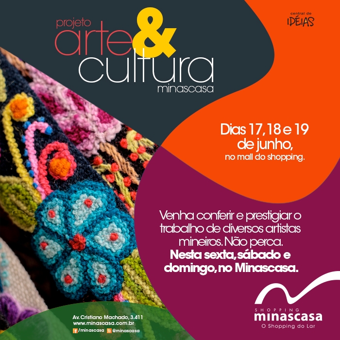 Shopping Minascasa promove feira de artesanato neste fim de semana