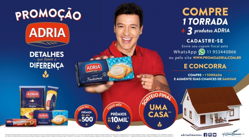 Integer\OutPromo assina ação promo da Adria