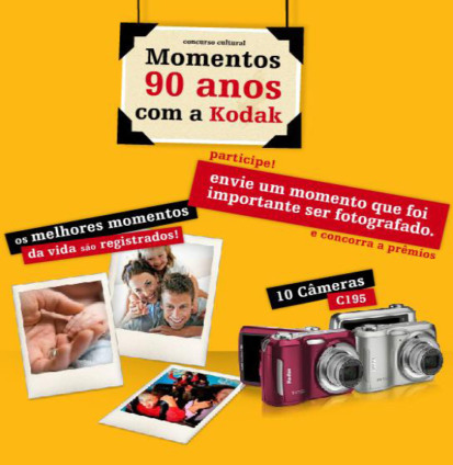 Kodak comemora 90 anos com ação promocional