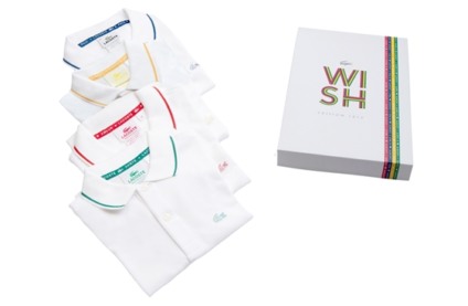 Lacoste aposta em boas energias na Wish Edition 2014