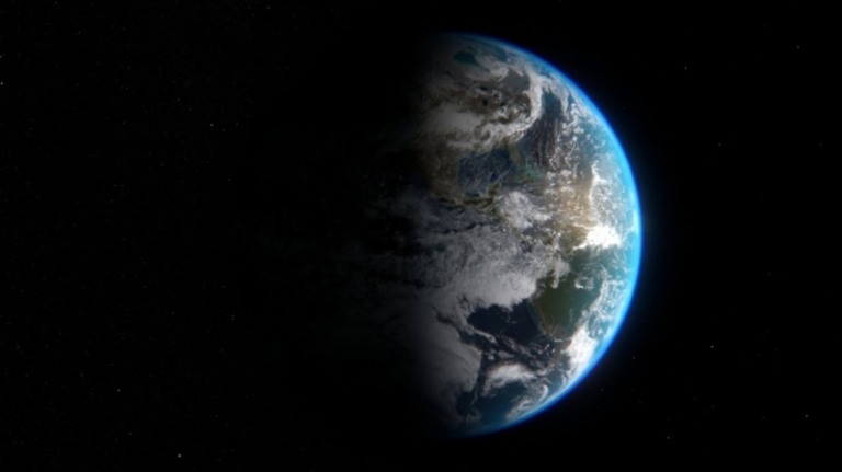 Terra para de girar em comercial da Nike