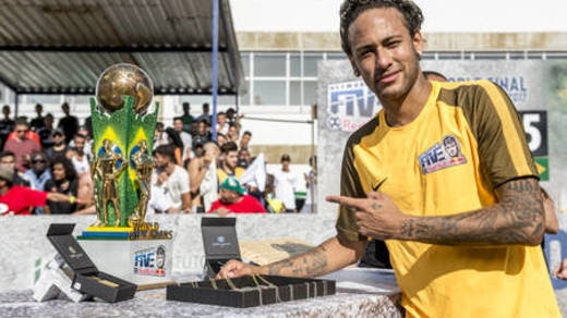 Curitiba recebe seletiva de torneio mundial de Neymar Jr