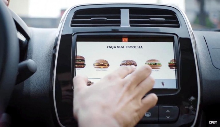 McDonald’s e Renault juntos no "Tasty Drive"