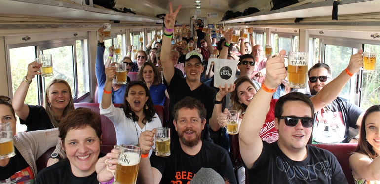 Wbeer.com.br oferece experiência de viagem a bordo de trem cervejeiro