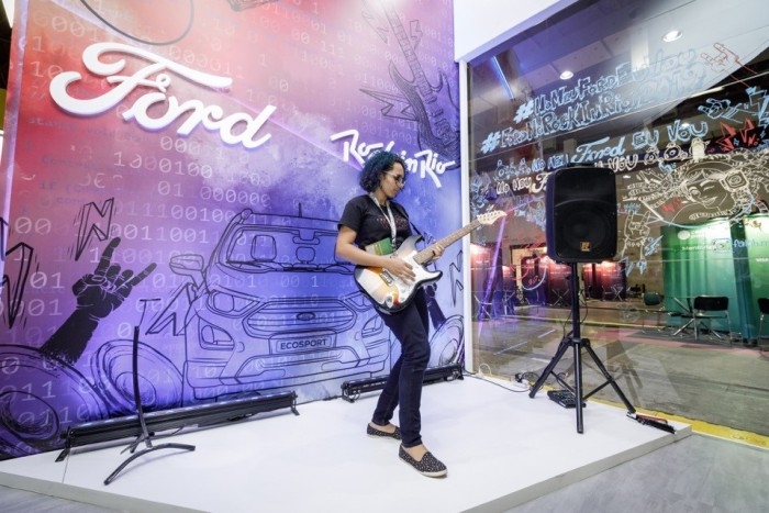 Promo da Ford na Campus Party leva ao Rock in Rio