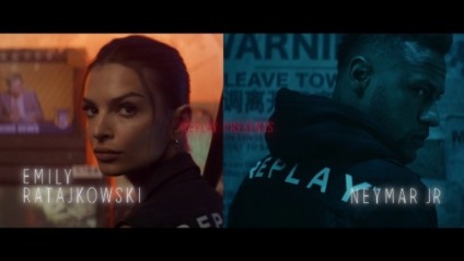 Neymar Jr e Emrata encaram zumbis para Replay