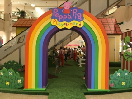NorteShopping recebe Playground da Peppa Pig NorteShopping recebe Playground da Peppa Pig