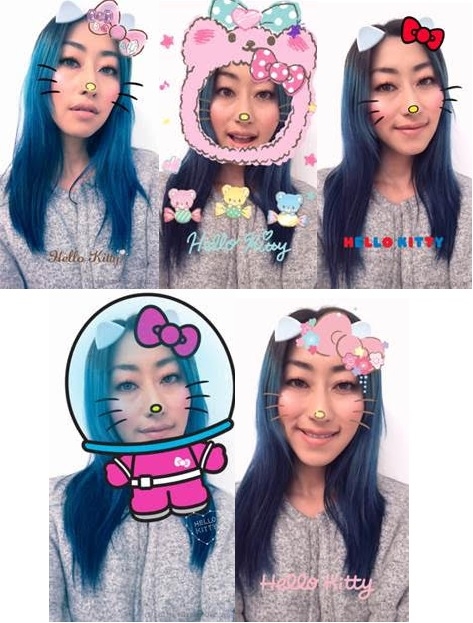 Snapchat lança cinco filtros da Hello Kitty