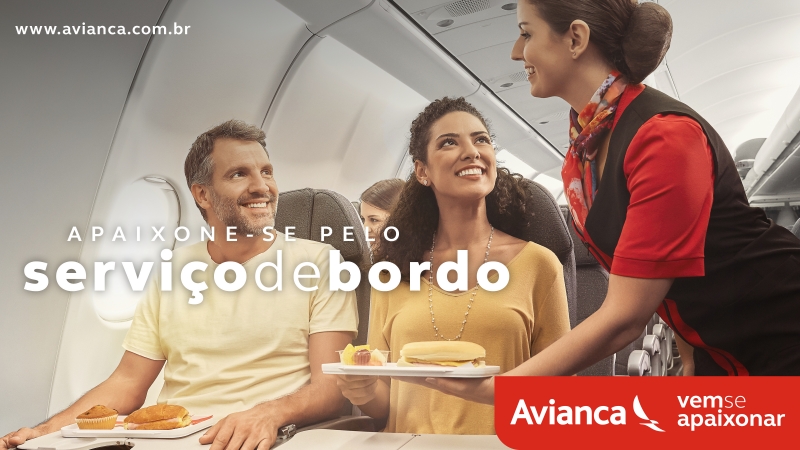 'Vem se apaixonar' é a nova campanha da Avianca Brasil