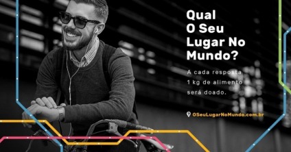 Campanha na web faz com que mensagens virem alimentos