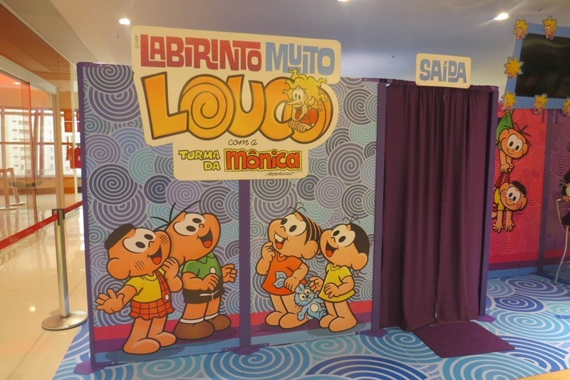 Grand Plaza recebe o "Labirinto muito louco"