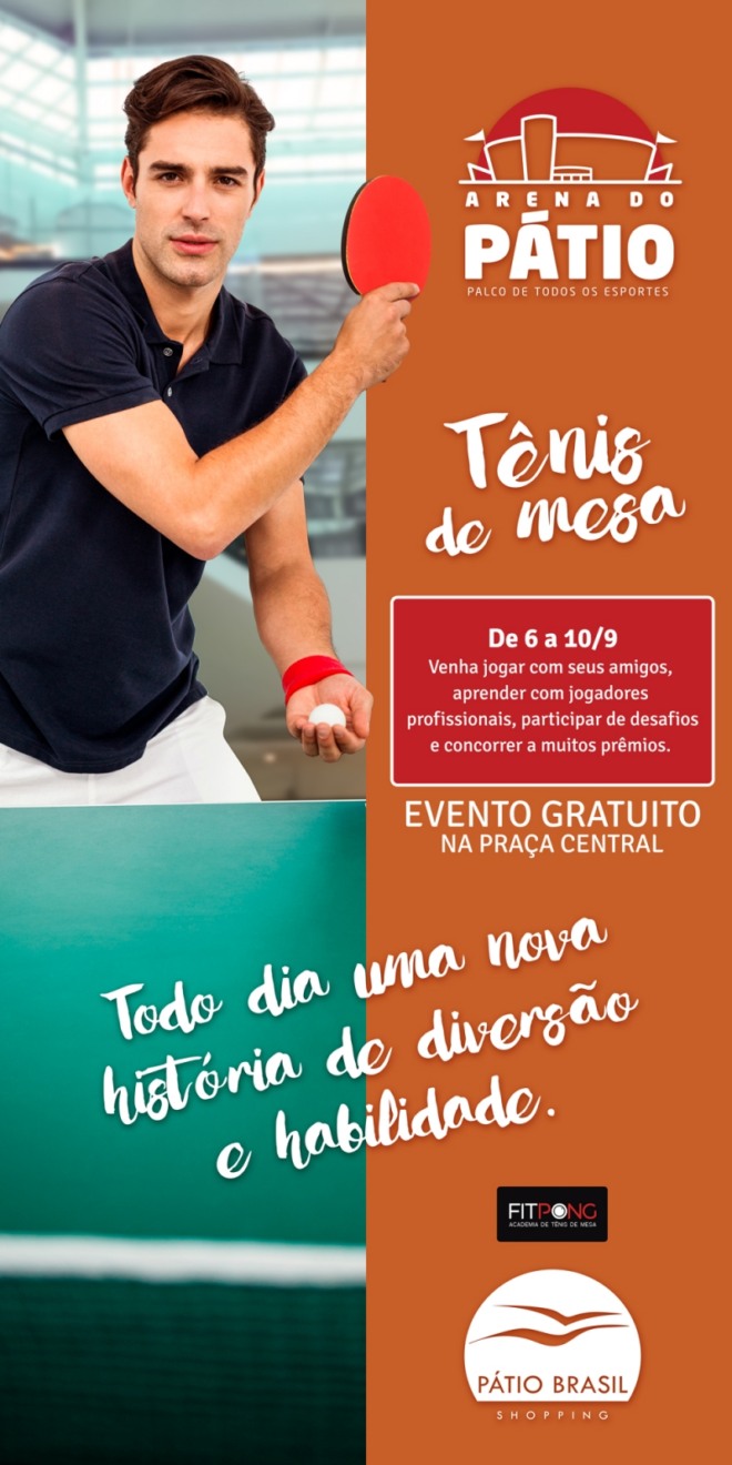 Arena do Pátio Tênis de Mesa