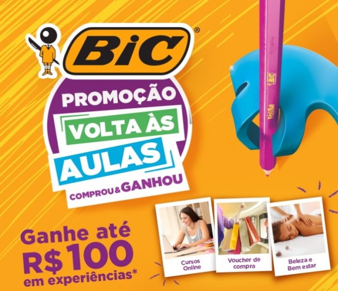 BIC e TLC Marketing juntas em promo de volta às aulas