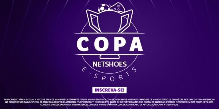Netshoes realiza torneio de FIFA em busca de novos gamers para seu time de eSports