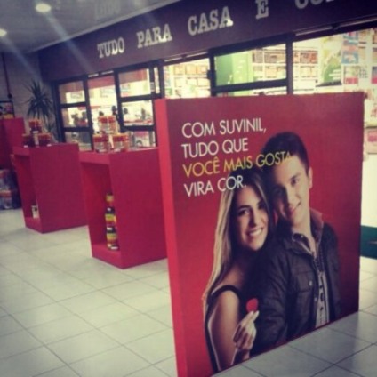 3 Promo assina tintas Suvinil em pontos de venda