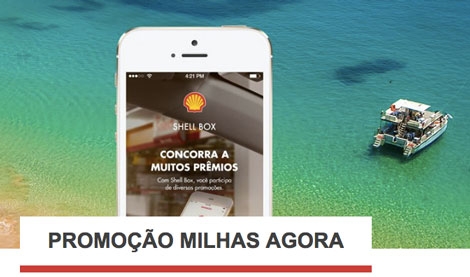 Shell lança promoção " Milhas agora"