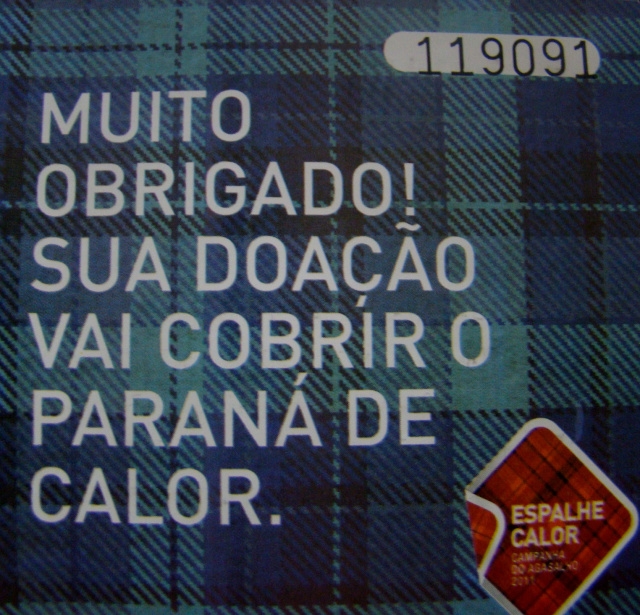 Shopping Curitiba recebe doações de agasalhos da Campanha “Espalhe Calor”