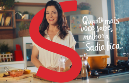Ana Paula Padrão é a estrela da campanha digital da Sadia