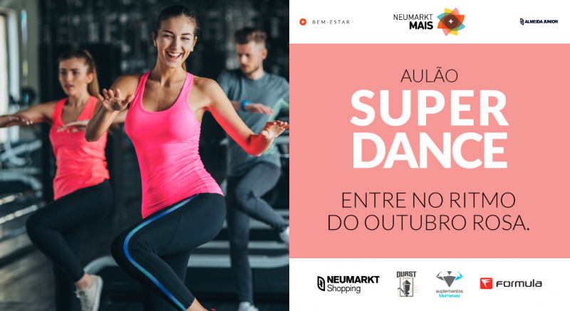 Neumarkt encerra programação do Outubro Rosa com aulão de dança