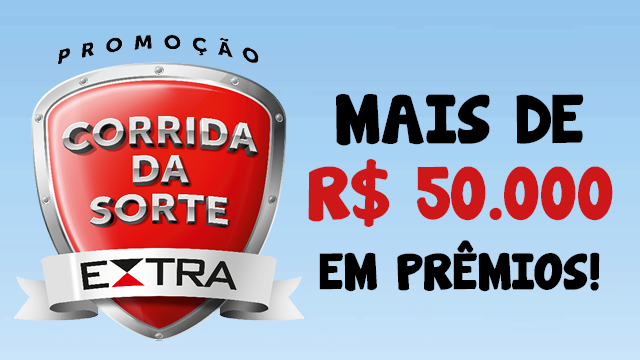 Jornal Extra comemora 20 anos com promoção ‘Corrida da Sorte’