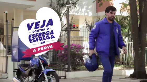 Veja mostra eficácia do produto na casa das pessoas